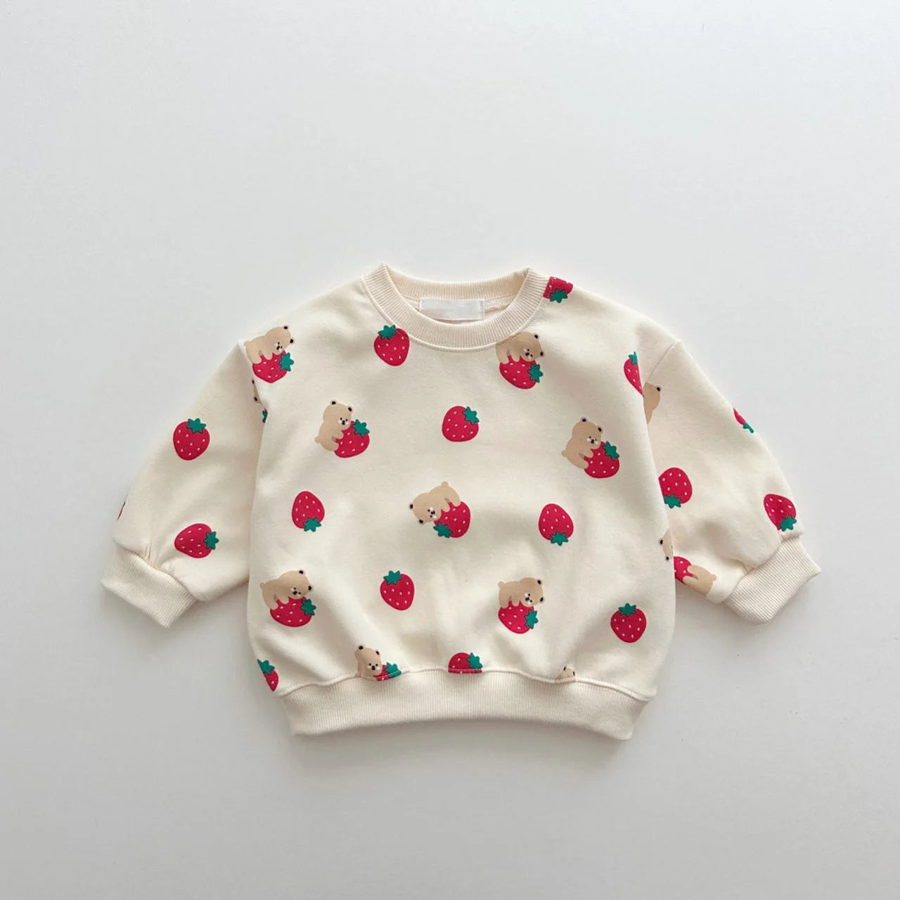 Restroo - Baby Strawberry Pullover Tracksuit