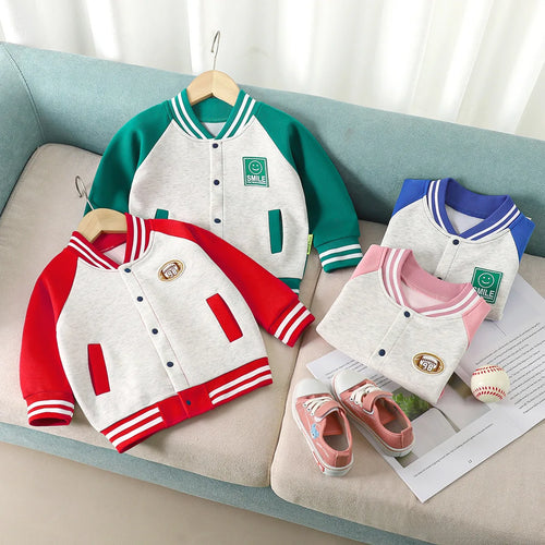 Restroo Toddler Varsity Jacket