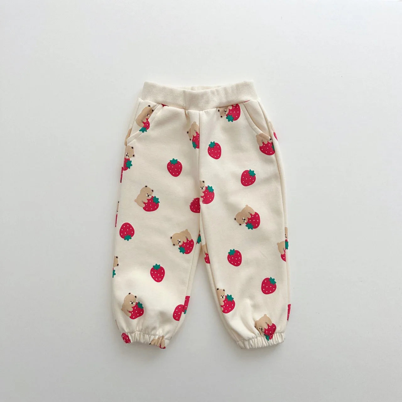 Restroo - Baby Strawberry Pullover Tracksuit